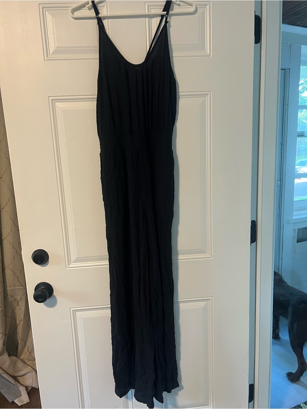 Prana Black Flowing Jumper with Adjustable Straps